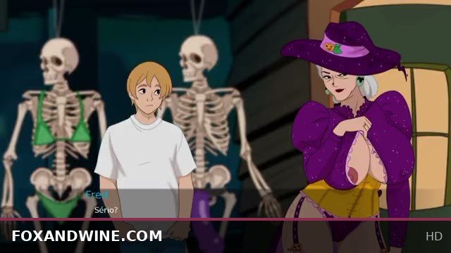 Halloween Heat: Screwing the Sexy Mature Woman in The Secret of the House #54