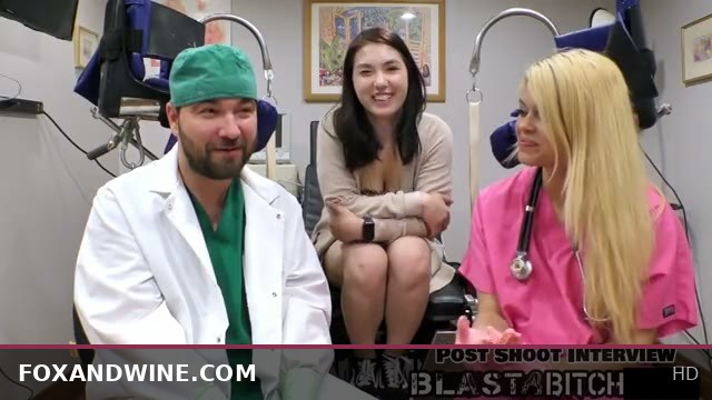Mina Moon Gives Deep Blowjob and Gets Her Pussy Filled with Cum