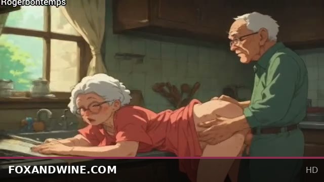 Granny and Old Man Animated Hentai Compilation Featuring Mature Cartoon Action