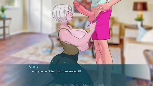Horny Step-Granny Shocked by His Huge Dick, He Cums All Over Her Face – New Update Part 14